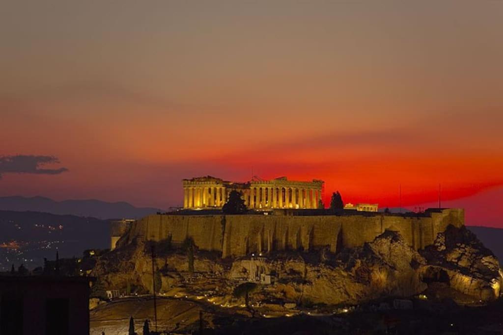 דירות אתונה Touristic Center&Acropolis View מראה חיצוני תמונה